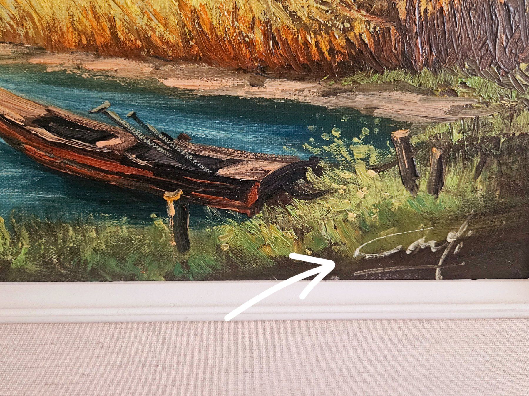 Tableaux: Oelgemälde auf Leinwand – D'occasion à Zürich par adriben 3