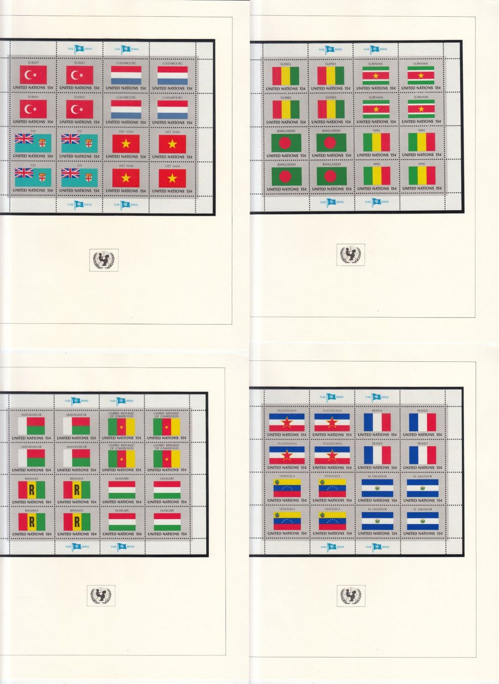 Alle Briefmarken: Album Unicef 1980 – Gebraucht aus Bürglen TG von StampGraf 7