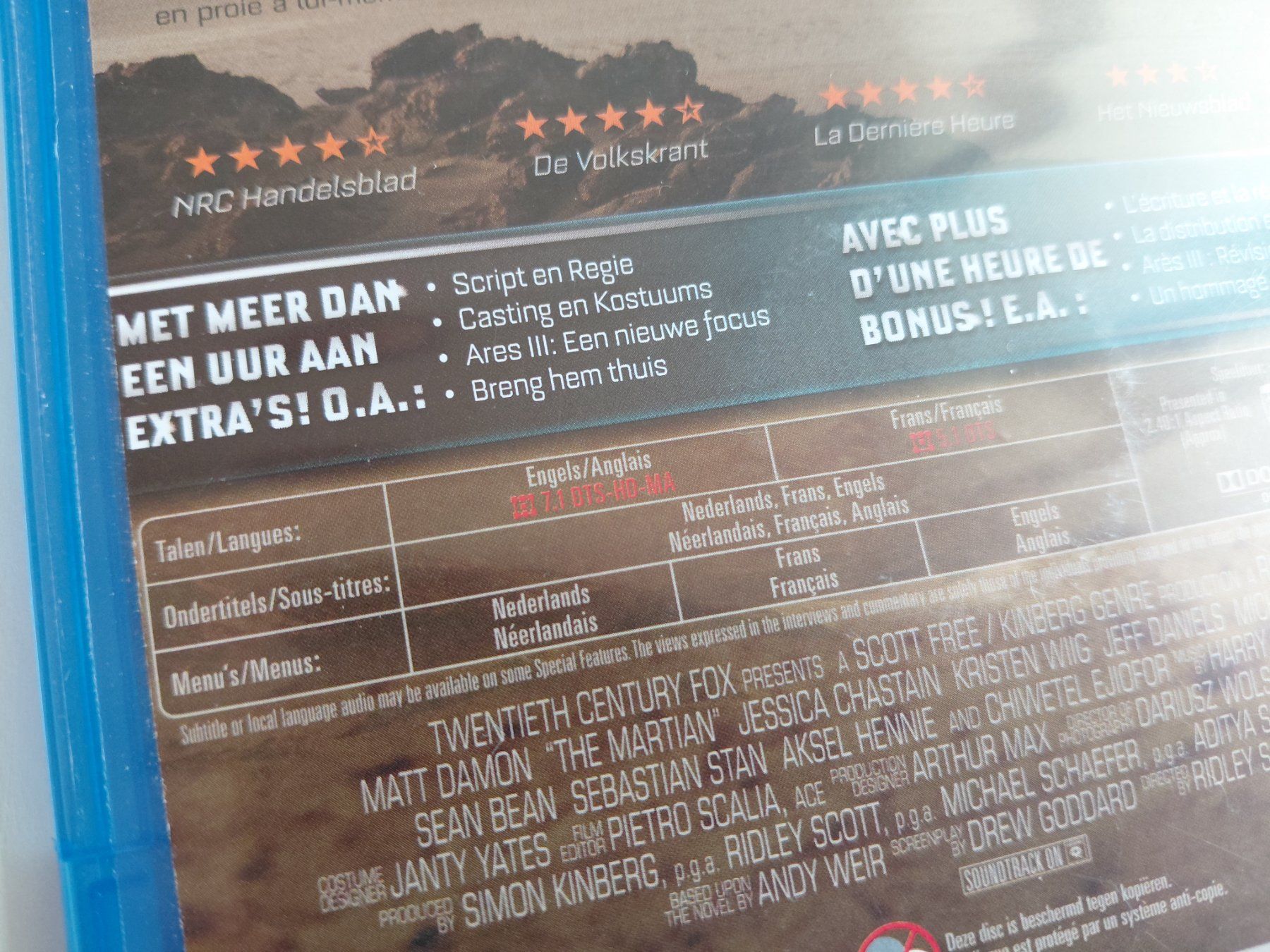 Tutti i DVDs: SEUL SUR MARS – Usato da Denges venduto da Hellboy10 2