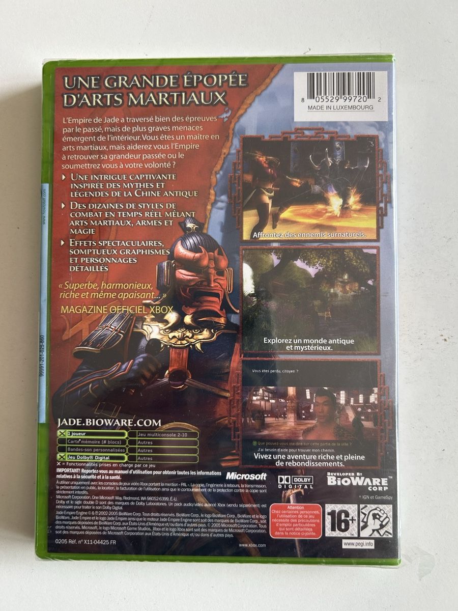 Spiele: Jade Empire neuf FRA – Neu und originalverpackt aus Pully von PongDayOne 1
