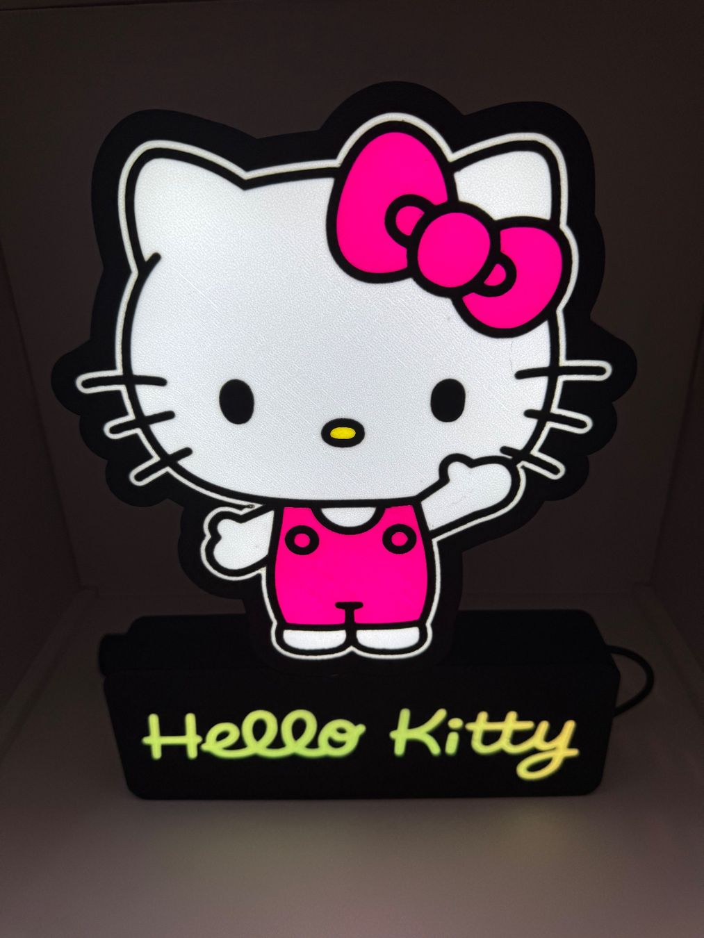 Lampade: Lightbox lumière led Hello Kitty RGB – Nuovo (secondo la descrizione) da Vicques venduto da PAMB3D 5