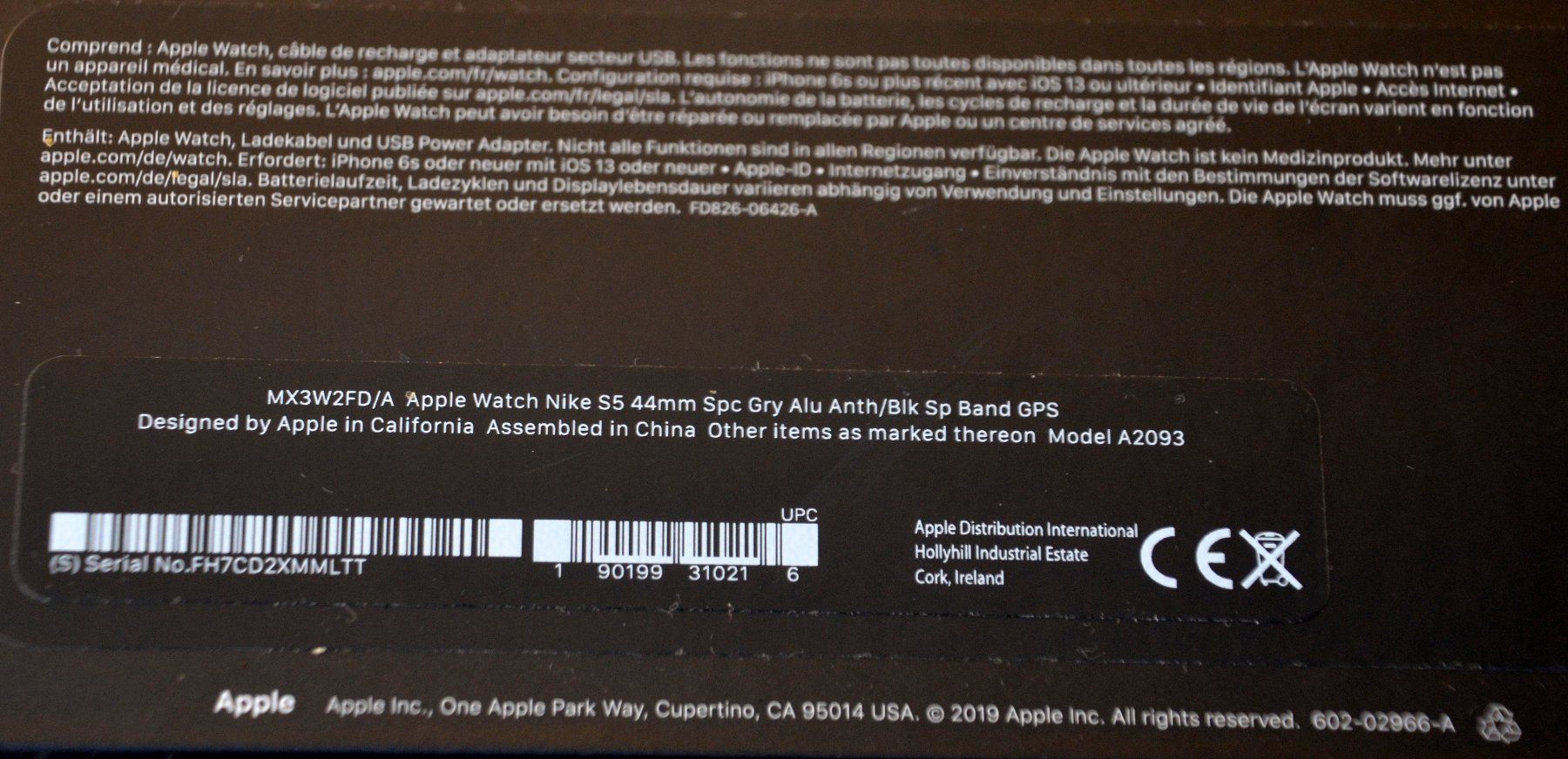 Apple Smartwatch: Apple Watch Nike S5 44mm – Usato da Collonges venduto da arashee 5