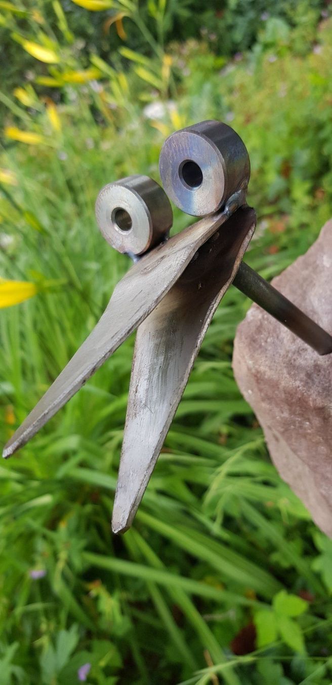 Skulpturen & Statuen: Stein- Metall-Vogel – Gebraucht aus Schaffhausen von beny06 2