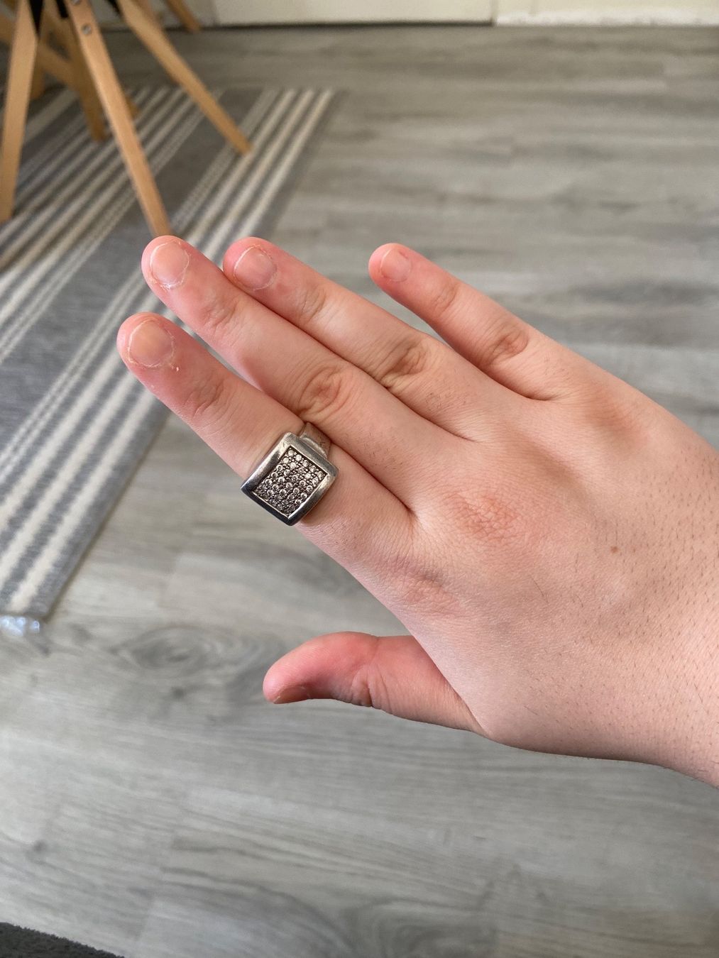 Bagues: Bague en argent taille 55 – D'occasion à Montreux par Perledor 3