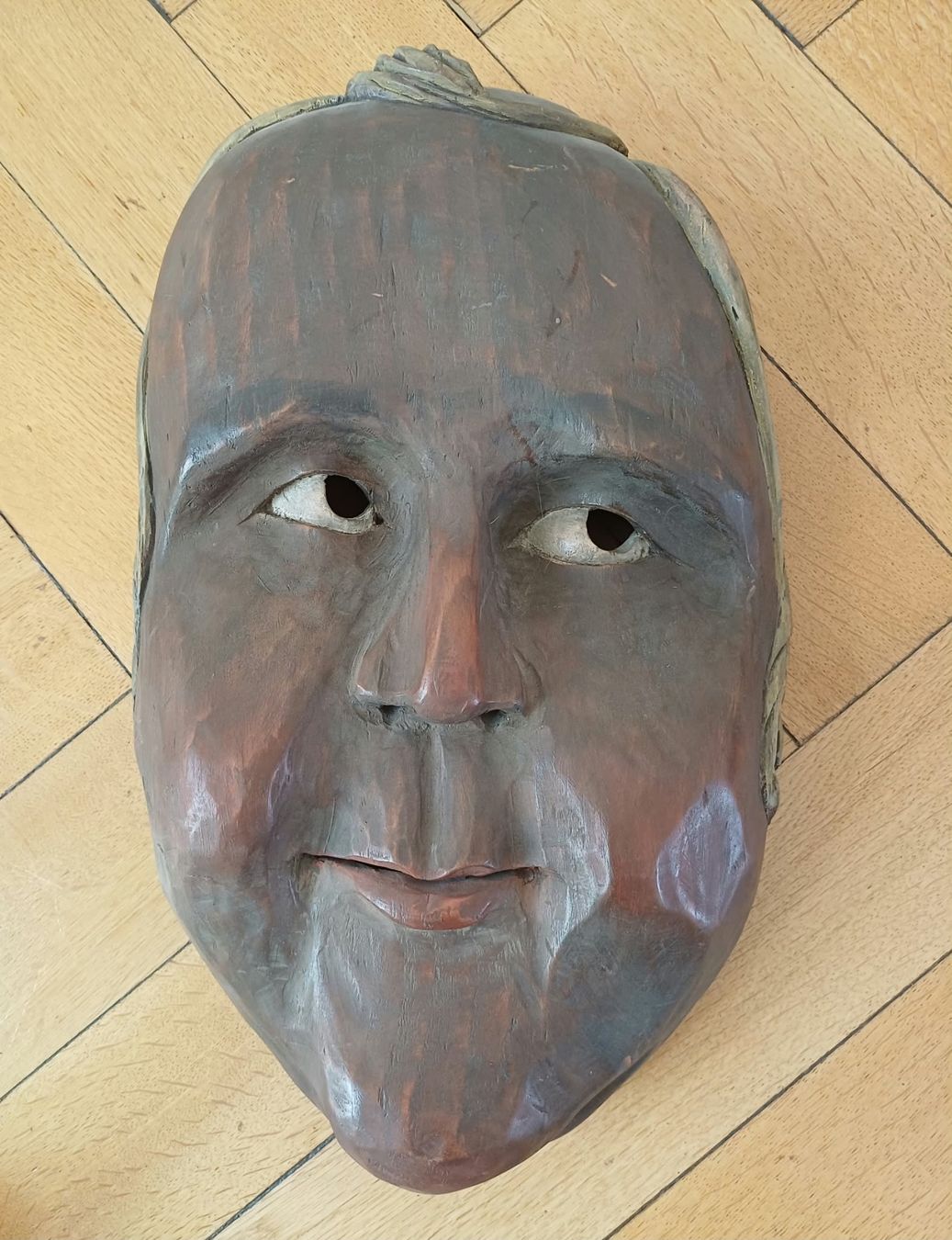 Altro in Antiquarato & Arte: Vier antike Holzmasken Wallis – Usato da Basel venduto da tim_h5p9 4
