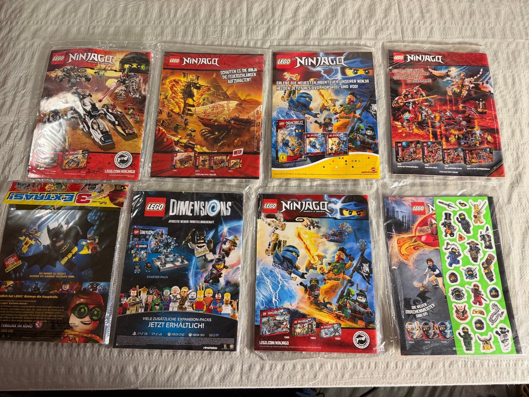Fumetti: LEGO NINJAGO HEFTE EINGESCHWEISST 8 STK – Nuovo e nell'imballaggio originale da Frick venduto da RC2367 3