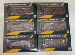 6x Rapido Trains Union Pacific 50-39 Box Car Delivery Scheme