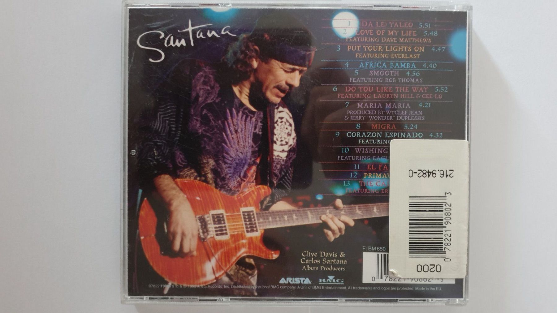 CD: Santana. Supernatural. – Usato da Goldach venduto da armando_r 1