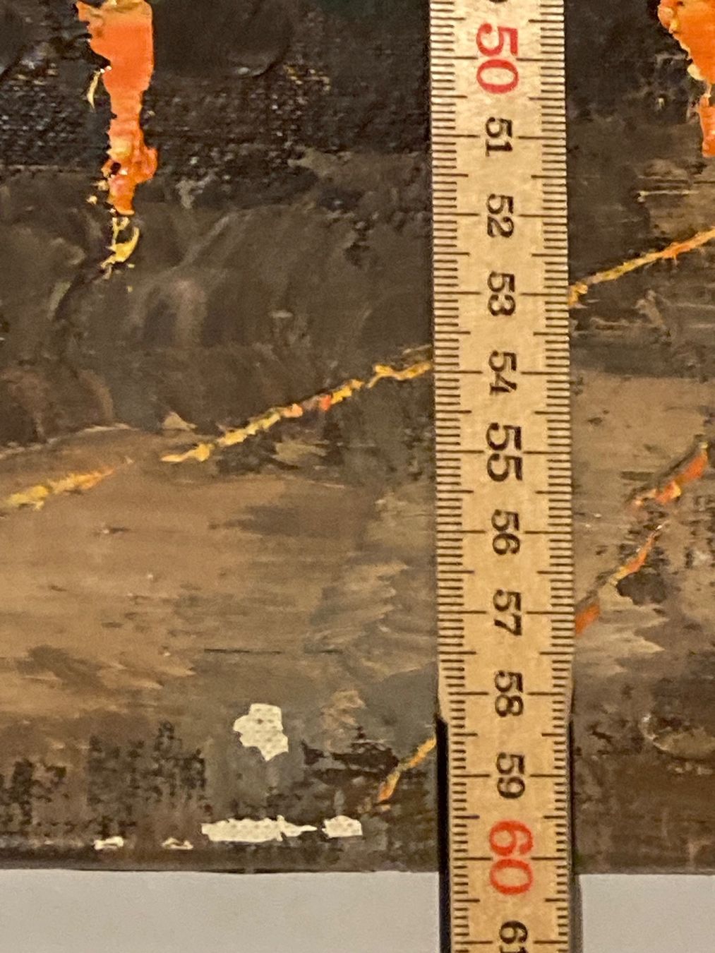 Gemälde: M. Pico signiert Landschaftsgemälde eines Dorfes – Gebraucht aus Hirzel von pjn_d7xp 7