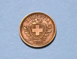 1 Rappen 1880