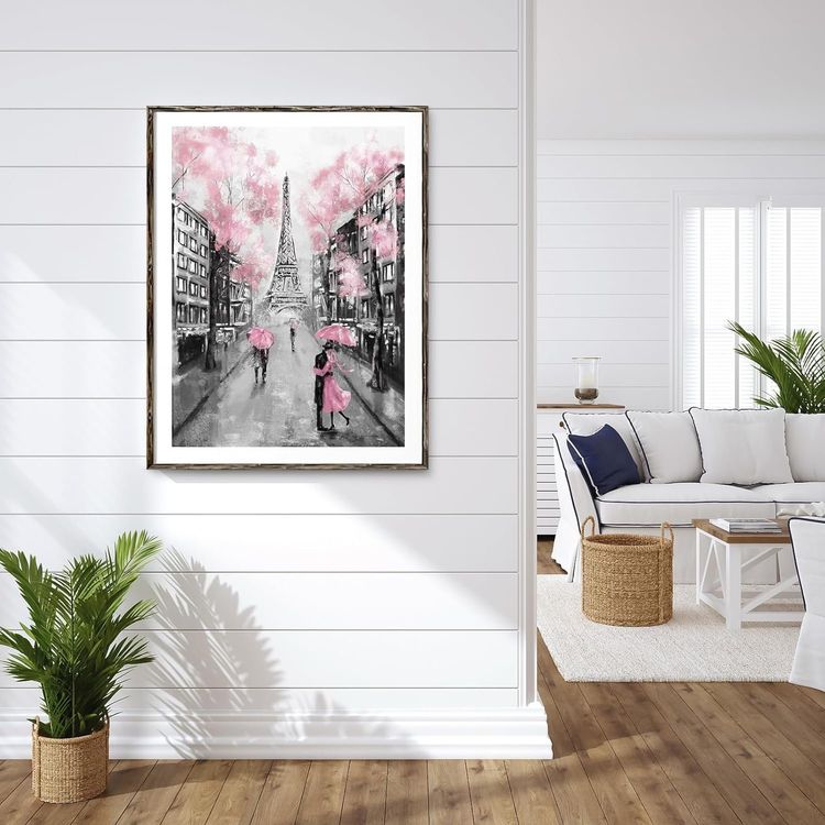 Cornici Magnetiche Per Diamond Painting 30x40cm - Set 8 Pezzi Autoadesive Cornice Magnetica Weigudoc 8 Pezzi