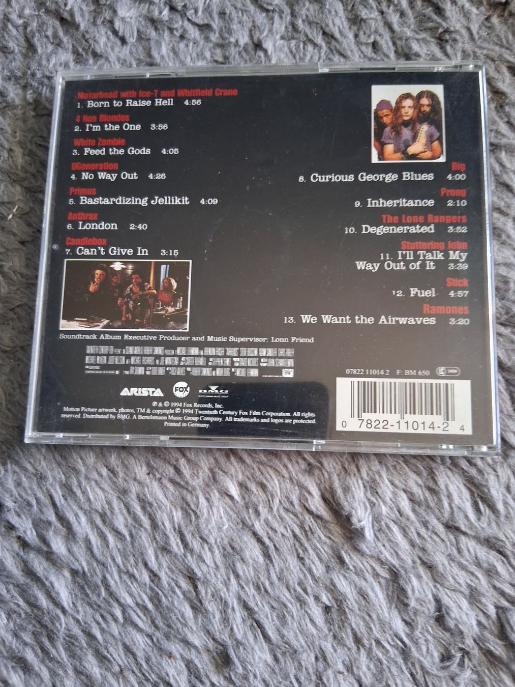 CD: AIRHEADS    SOUNDTRACK    CD – Usato da Wetzikon ZH venduto da Ramones01 1