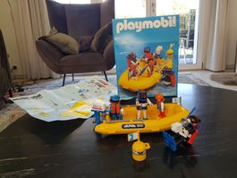 Plamobil 3479 Taucher mit Gummiboot mit original Karton