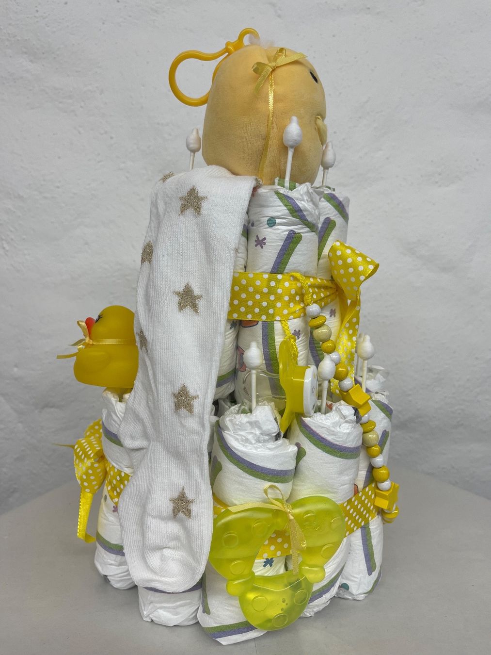 Windeleimer & Windeln: Windeltorte Baby Geschenk, Geburt, Taufe – Neu (gemäss Beschreibung) aus Urnäsch von pas_5r9c 1