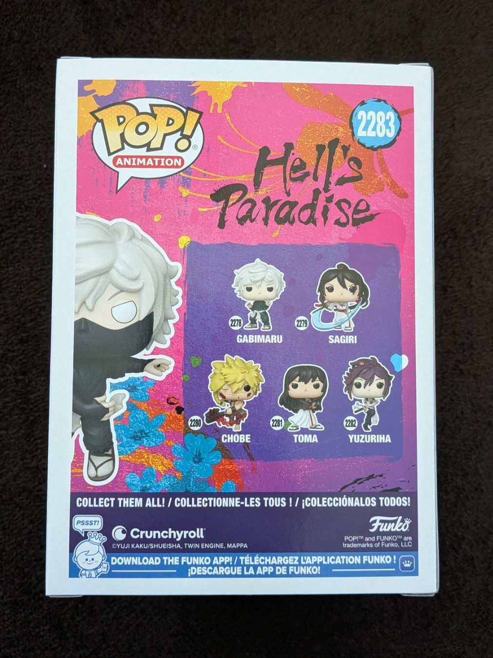 Funko Statuette: Funko Pop! Hell's Paradise - Gabimaru #2283 – Nuovo e nell'imballaggio originale da Obfelden venduto da RCO85 2