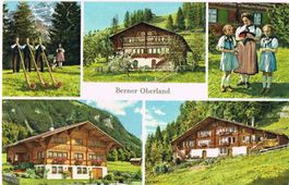 Berner Oberland, 5-Bilder-AK