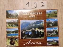Ansichtskarte Arosa 1992