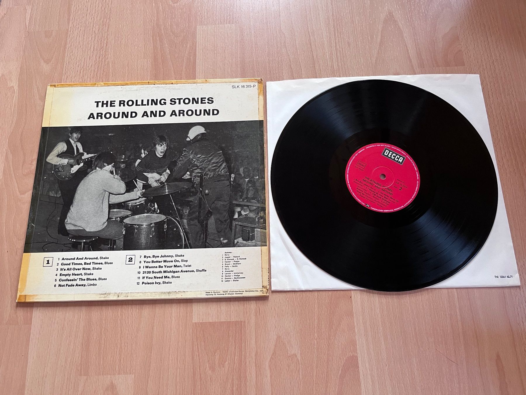 Dischi in vinile: Rolling Stones - Around and Around – Usato da Giebenach venduto da Wurlitzer70 1
