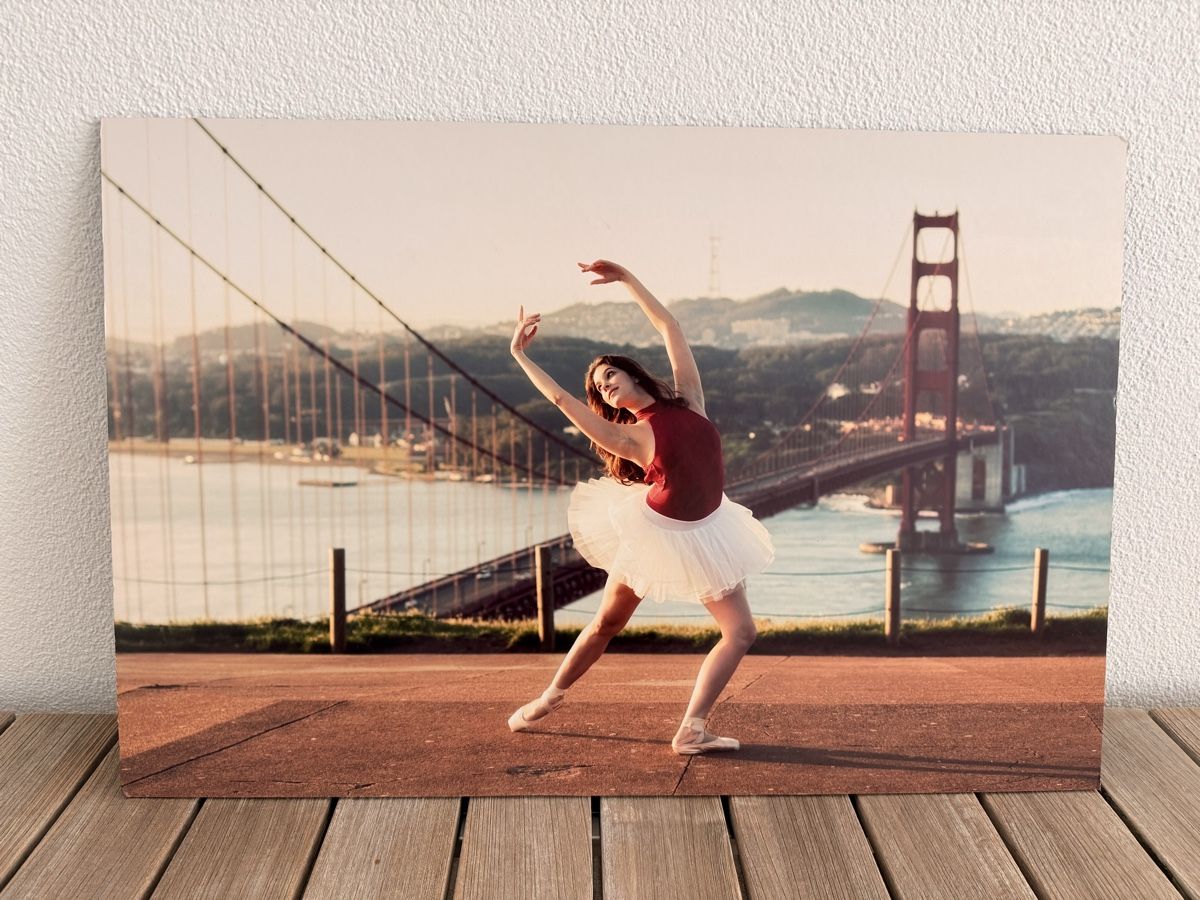 Foto & Immagini: Leinwandbild: "Golden Gate Ballett" - Wanddeko – Usato da Hinterkappelen venduto da s-marti-es