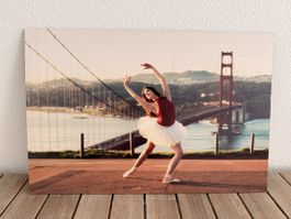 Leinwandbild: "Golden Gate Ballett" - Wanddeko