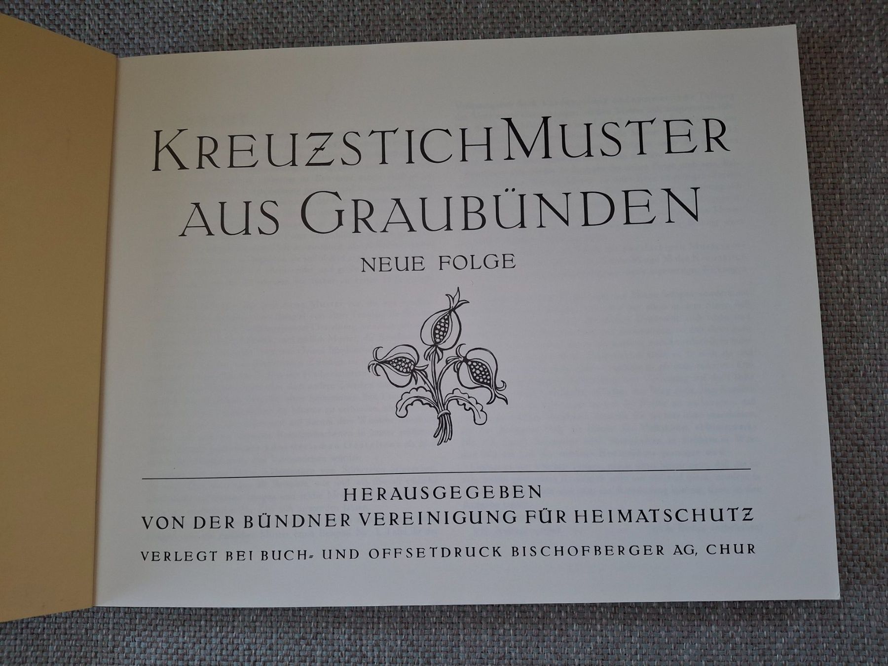 Bücher: Stickmusterbuch – Gebraucht aus Bühler von Tin77 1