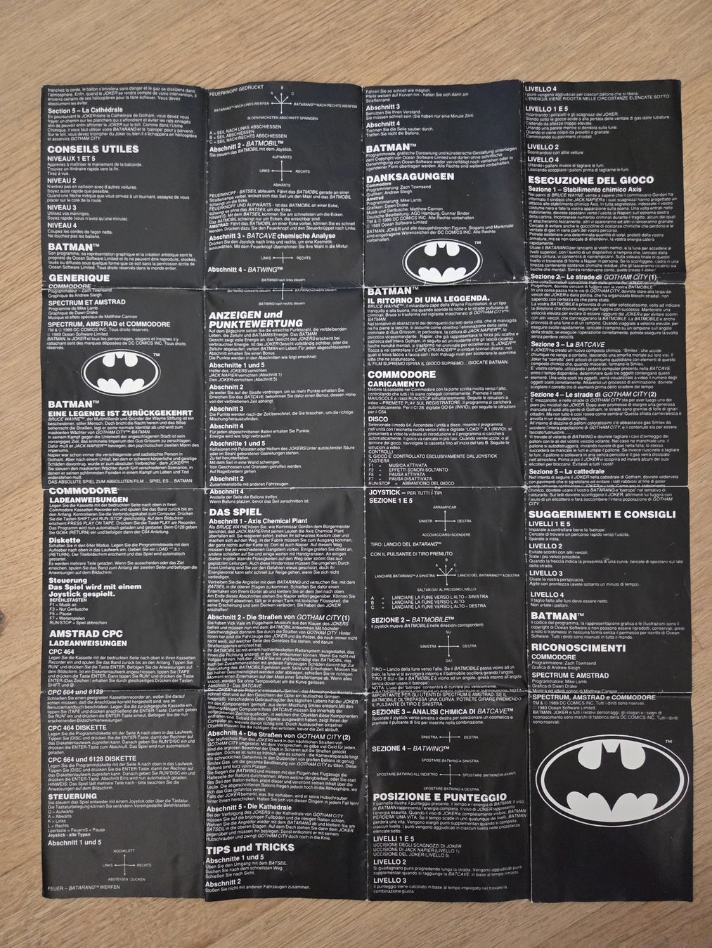 Giochi: Batman - The Movie - Commodore 64 C64 – Usato da Carouge GE venduto da Franllo 7