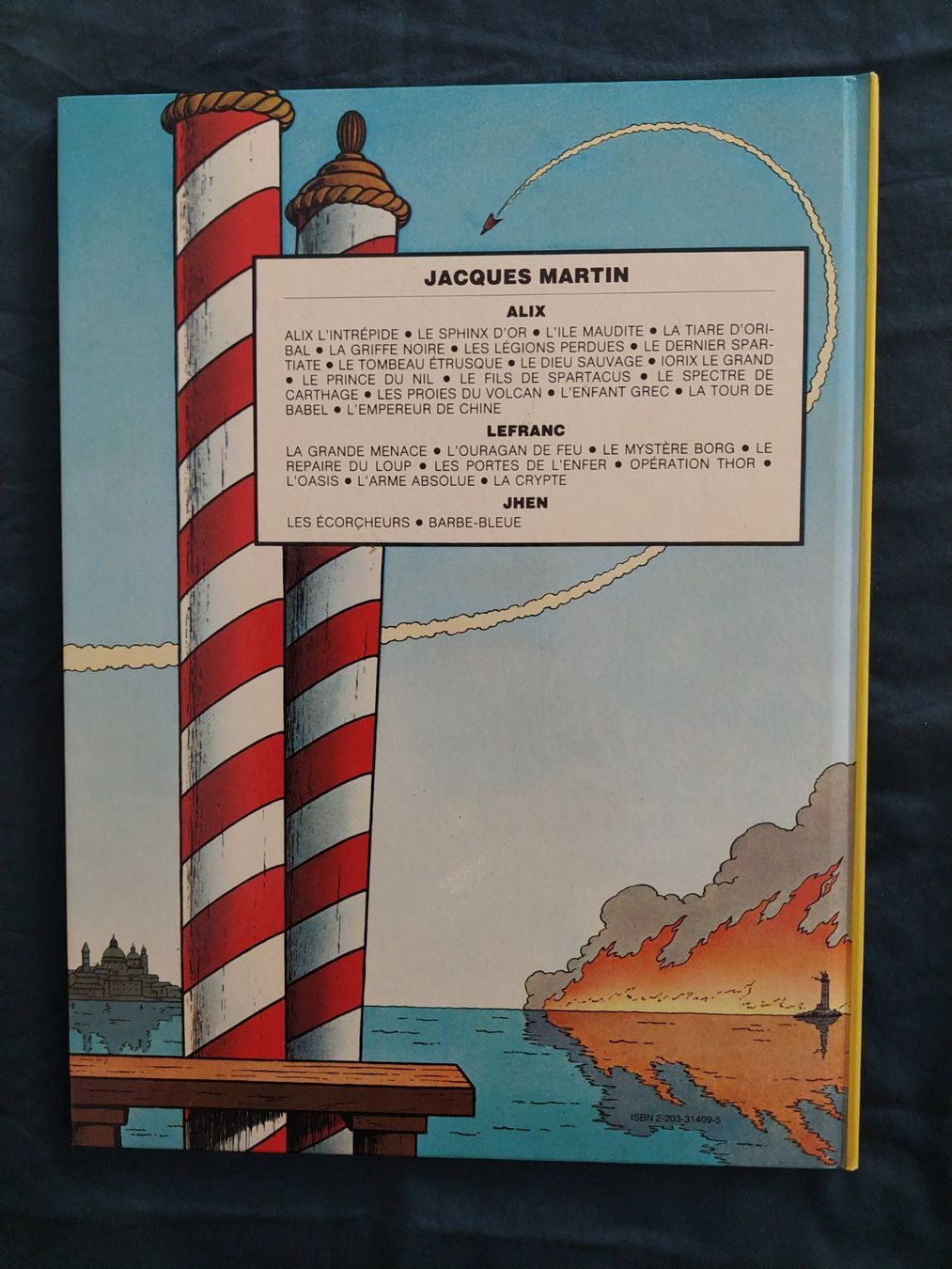 Fumetti: Lefranc La Crypte EO 1984 TBE – Usato da Genève venduto da Blu_BD 1