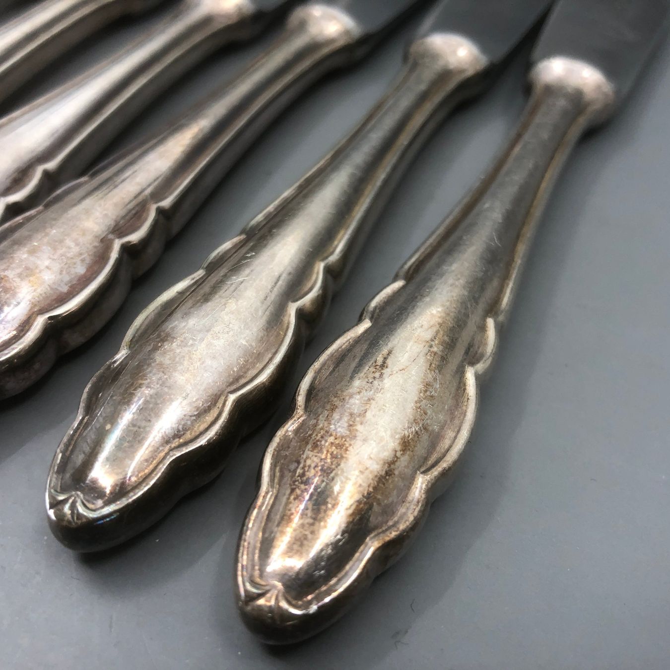 Zwilling Posate: 6 Dessertmesser versilbert Zwilling – Usato da Basel venduto da Tiabeanie 3