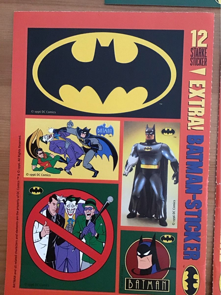 Sticker: Batman sticker – Nuovo (secondo la descrizione) da Bettwiesen venduto da Jumpingfox 1