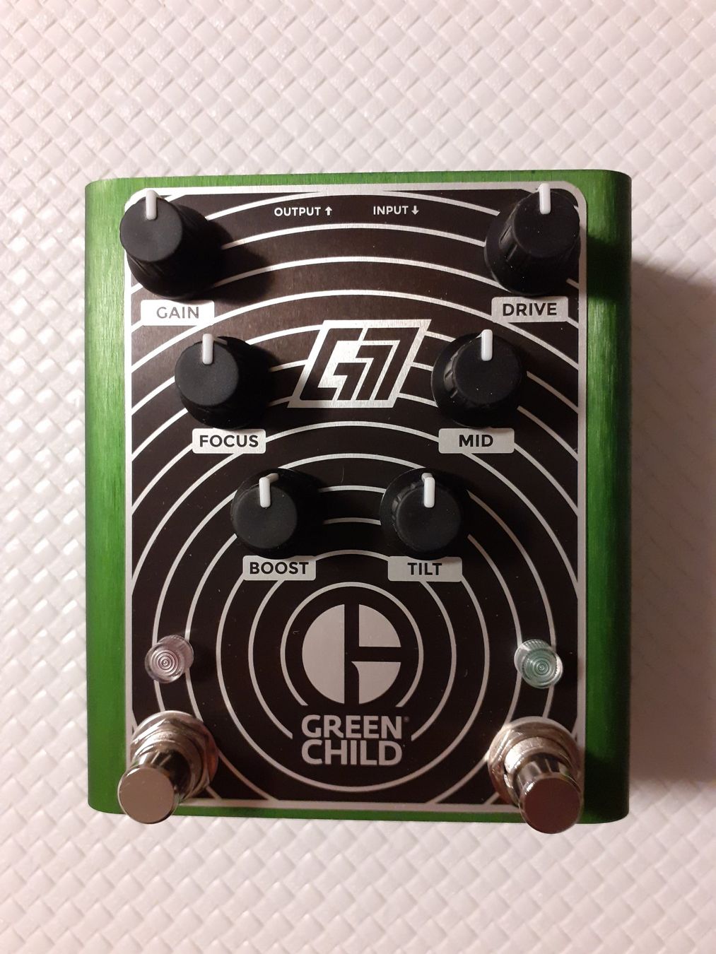 Musikinstrumente: Greenchild G777 Dual Overdrive – Neu (gemäss Beschreibung) aus Torgon von Guitar223