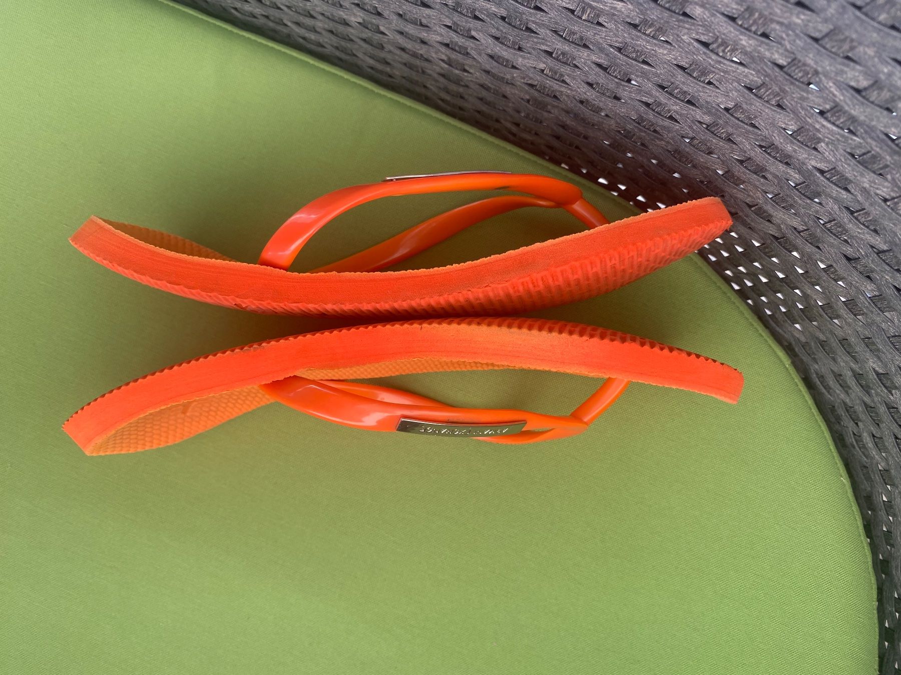 Armani Scarpe da donna: SUMMERTIME - stylische ARMANI Flip-Flops, orange, 38 – Usato da Winkel venduto da ferrari2022 5