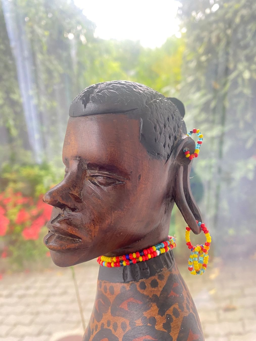 Sculture & Statue: MAMA AFRIKA HOLZ STATUE – Nuovo e nell'imballaggio originale da chiasso venduto da Wulli 3
