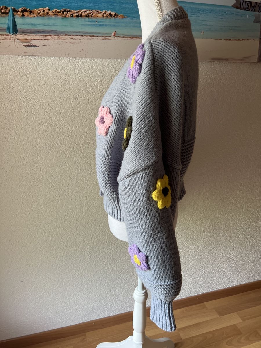 Giacche: Flower Power Strickjacke – Usato da Linden venduto da Annelie12 2