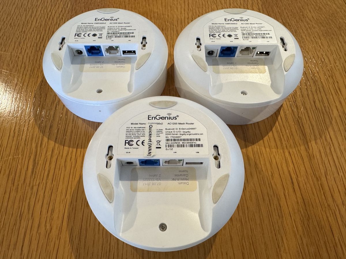 Modem & Router: EnGenius 3er Mesh Wifi Set AC1200 – Usato da Affeltrangen venduto da Atraente 1