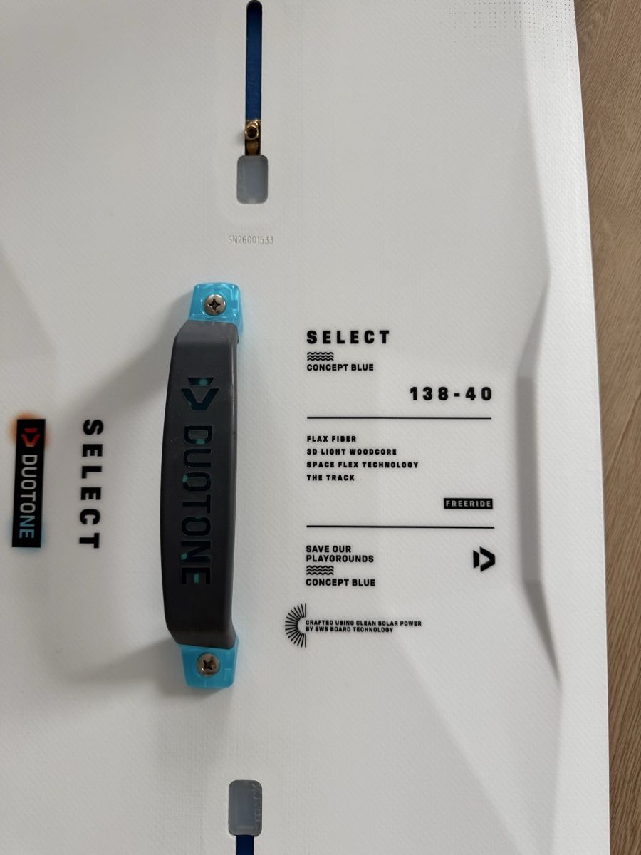 Duotone Kite: Duotone Select Concept Blue 138 – Neuf (Voir description) à Täuffelen par Jat03 2