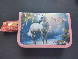 Kinder Schüler Etui Pferd Spirit Neu Schule
