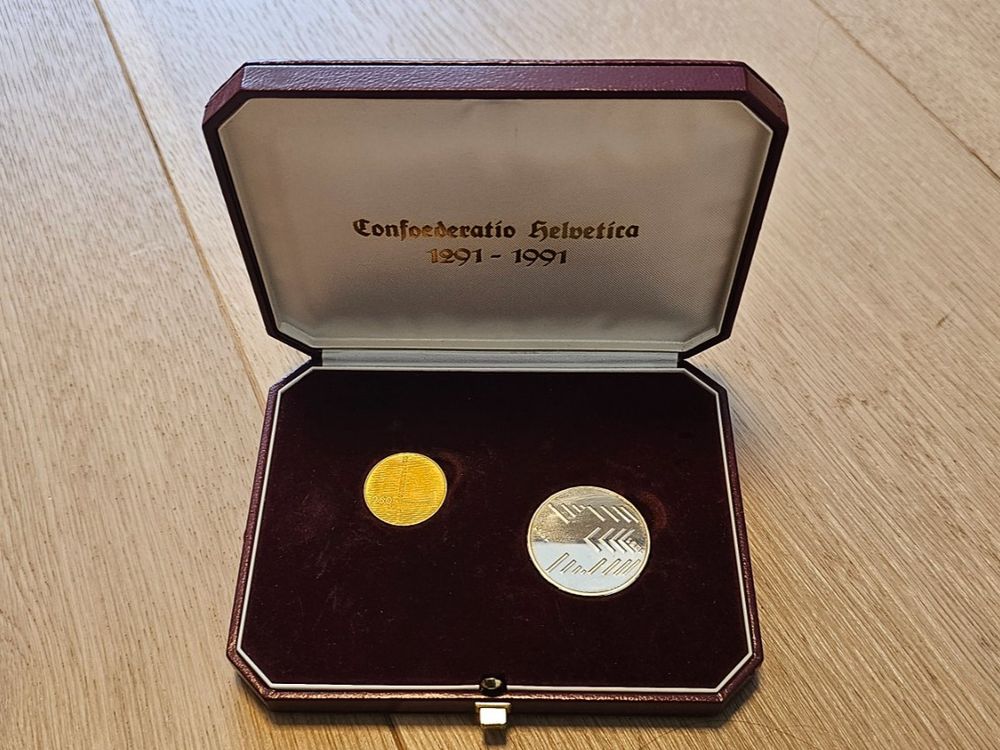 Tutti le monete: Schweizermünzen Set 700 Jahr Feier 1291-1991 | Top Zustand – Usato da Wettswil venduto da Bhima108