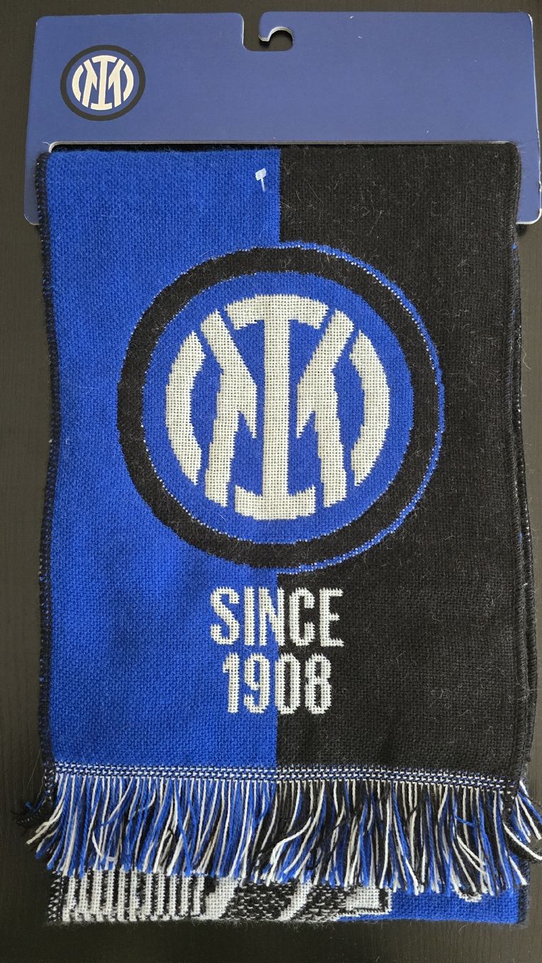 Football Club Internazionale Milano Foulard & Sciarpe: Original Inter Mailand Fan-Schal – Nuovo e nell'imballaggio originale da Suhr venduto da K2CH