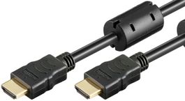 HDMI Ferrit Kabel  3m PS3 HD LCD Full HD  für PC, TV, Beamer
