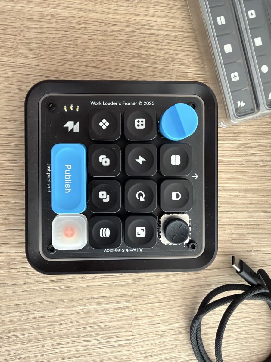Claviers: Work Louder Framer Creator Micro Pro Wireless neuwertig – D'occasion à Winterthur par danielt02 1