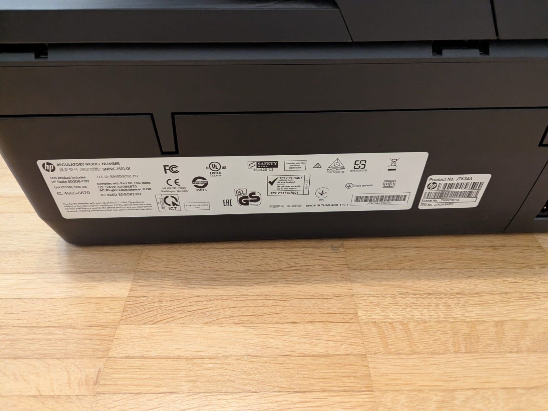 Stampanti: Drucker HP OfficeJet Pro 6970 – Usato da Uster venduto da npa_wps5 2