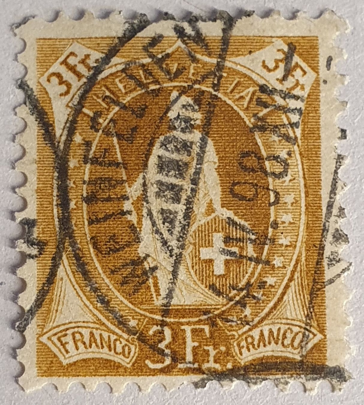 Tutti i francobolli: Stehende Helvetia 72A – Usato da Balgach venduto da SIMEON27
