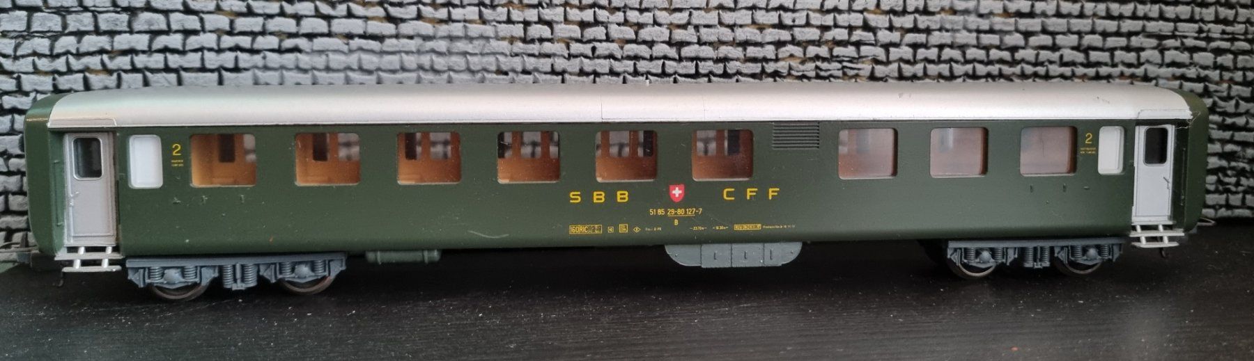 Lima Modellini di ferrovie: LIMA - SBB Peronenwagen – Usato da Wohlen AG venduto da Agnar