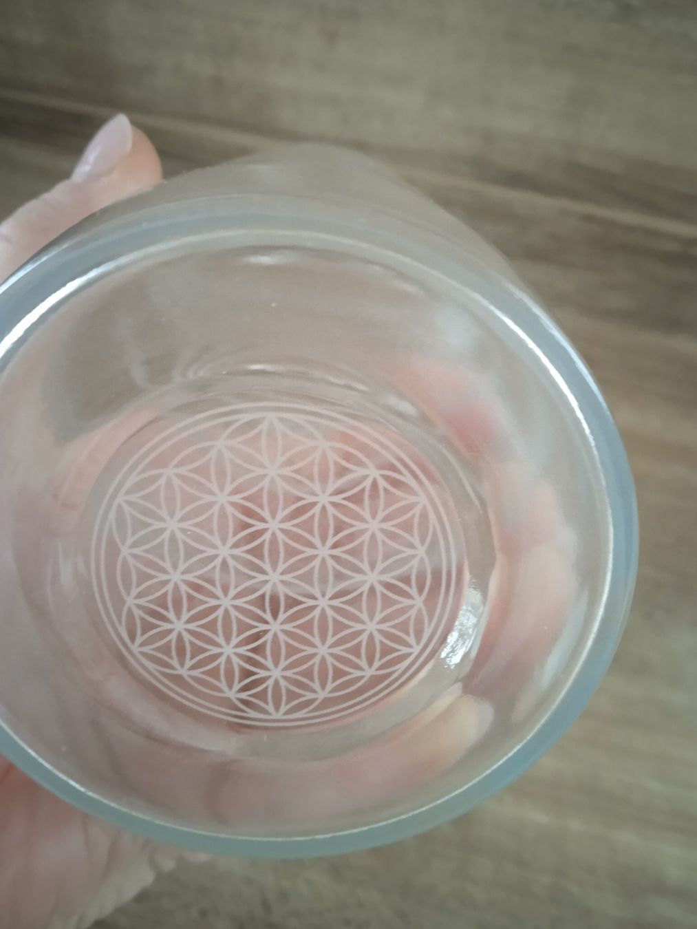 Borracce & Thermos: Glasflasche mit der Lebensblume – Usato da Rothrist venduto da MaSa82 2
