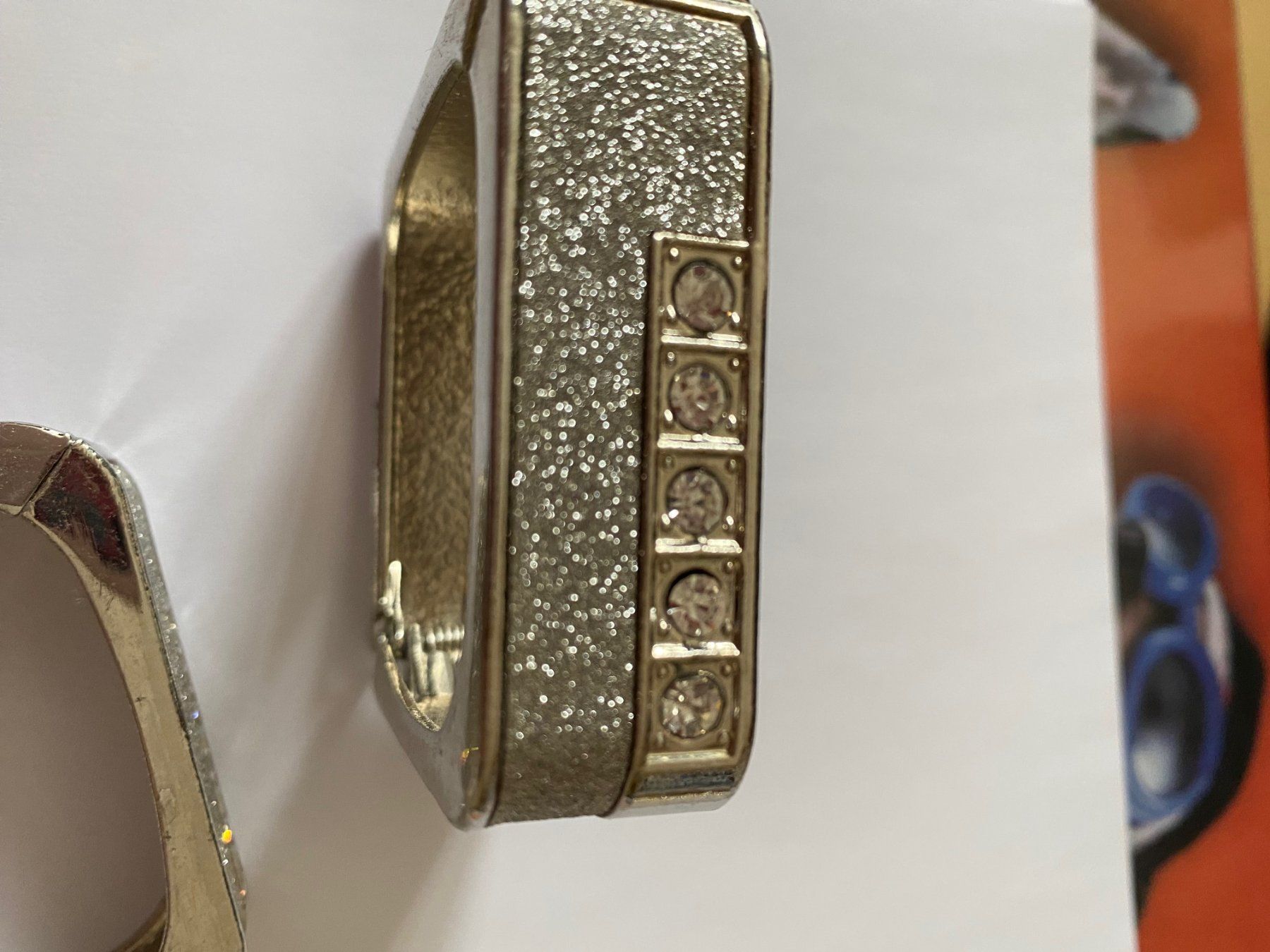 Bracciali & Braccialetti: Armreifen mit Strass silberfarben – Nuovo (secondo la descrizione) da Flaach venduto da hundeli2 2
