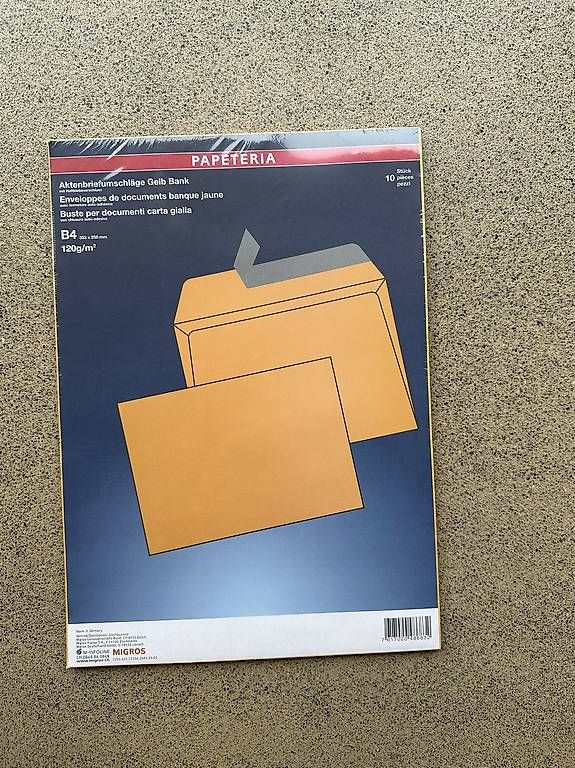 Buste & buste per spedizione: B4 couverte originalverpackt – Usato da Aarau venduto da vio_lrn7