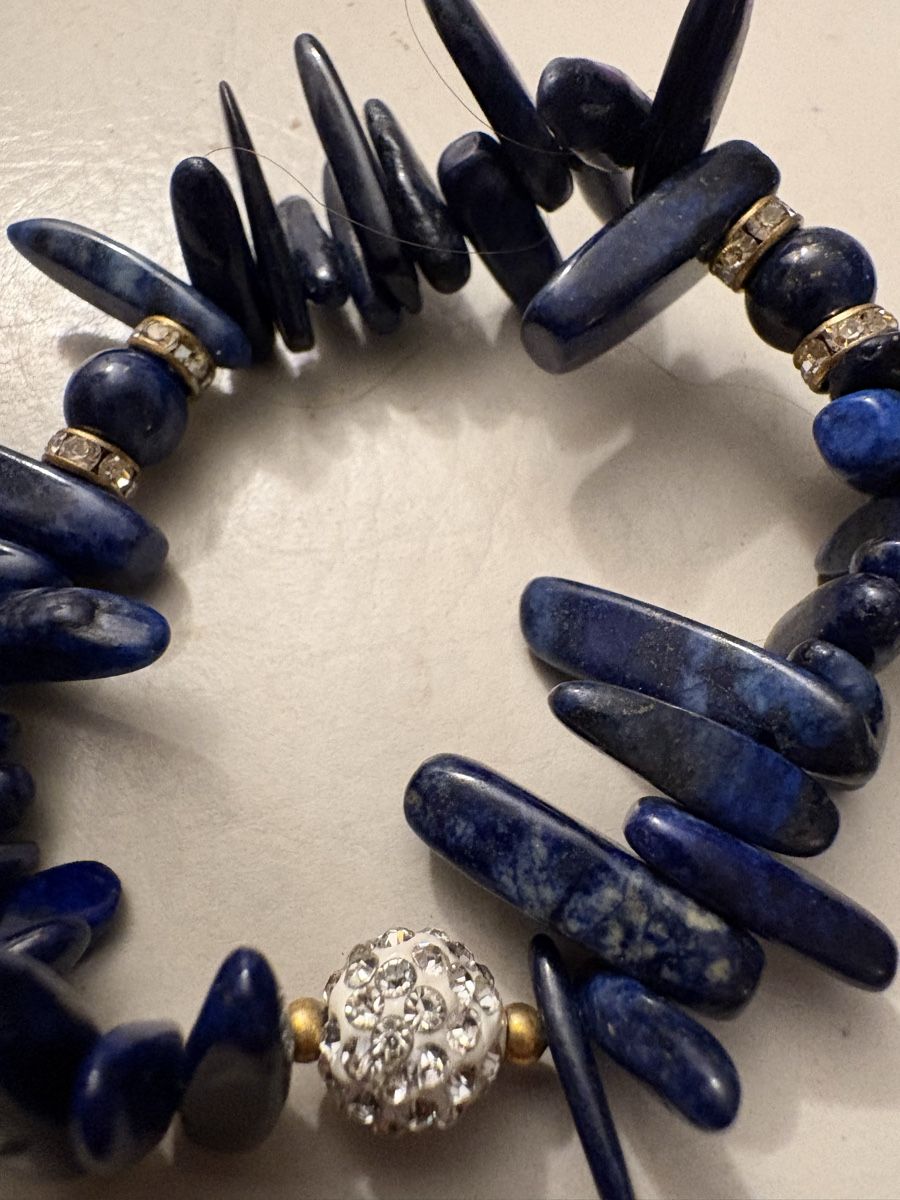 Altri gioielli: Lapislazuli Set, Kette und Armband – Usato da Zürich venduto da Nevada1 3