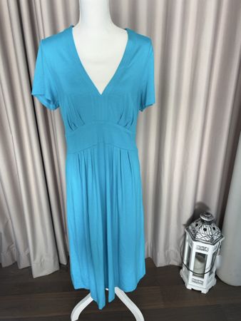 Sommerliches, leichtes Kleid in Türkis, Grösse 40/42