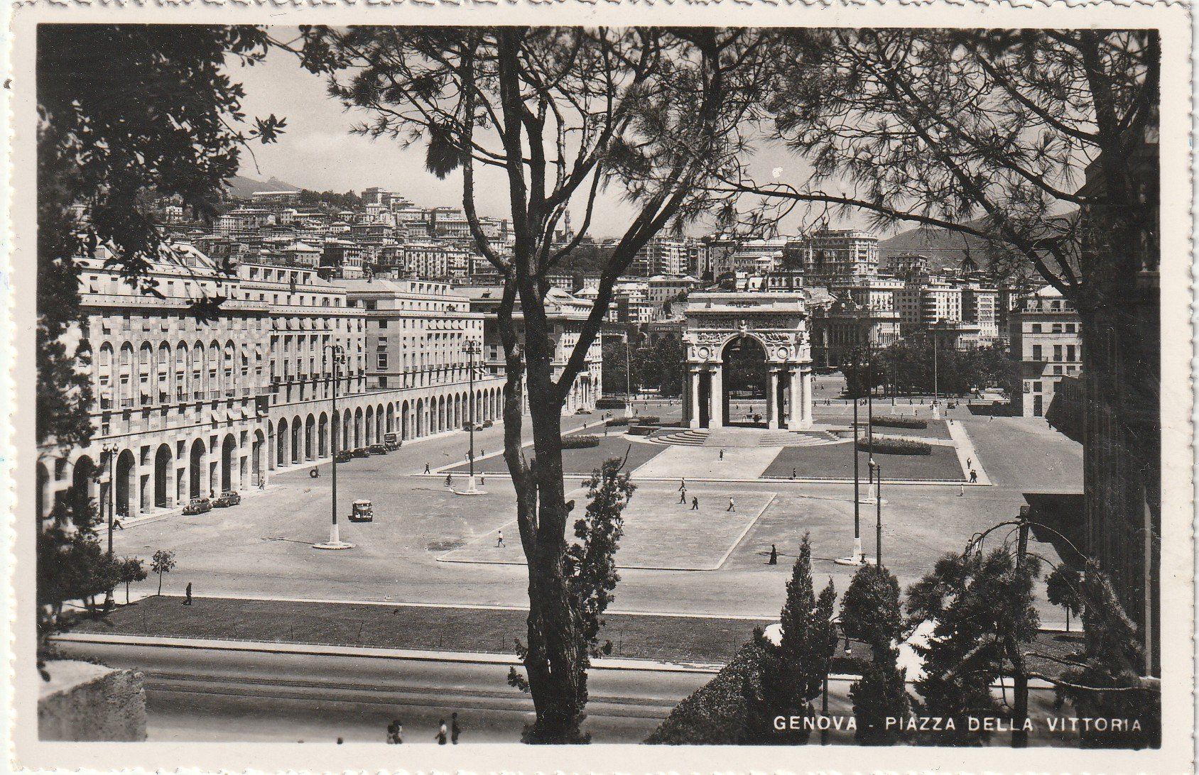 Ansichtskarten: Genua – Gebraucht aus Lumbrein von made02