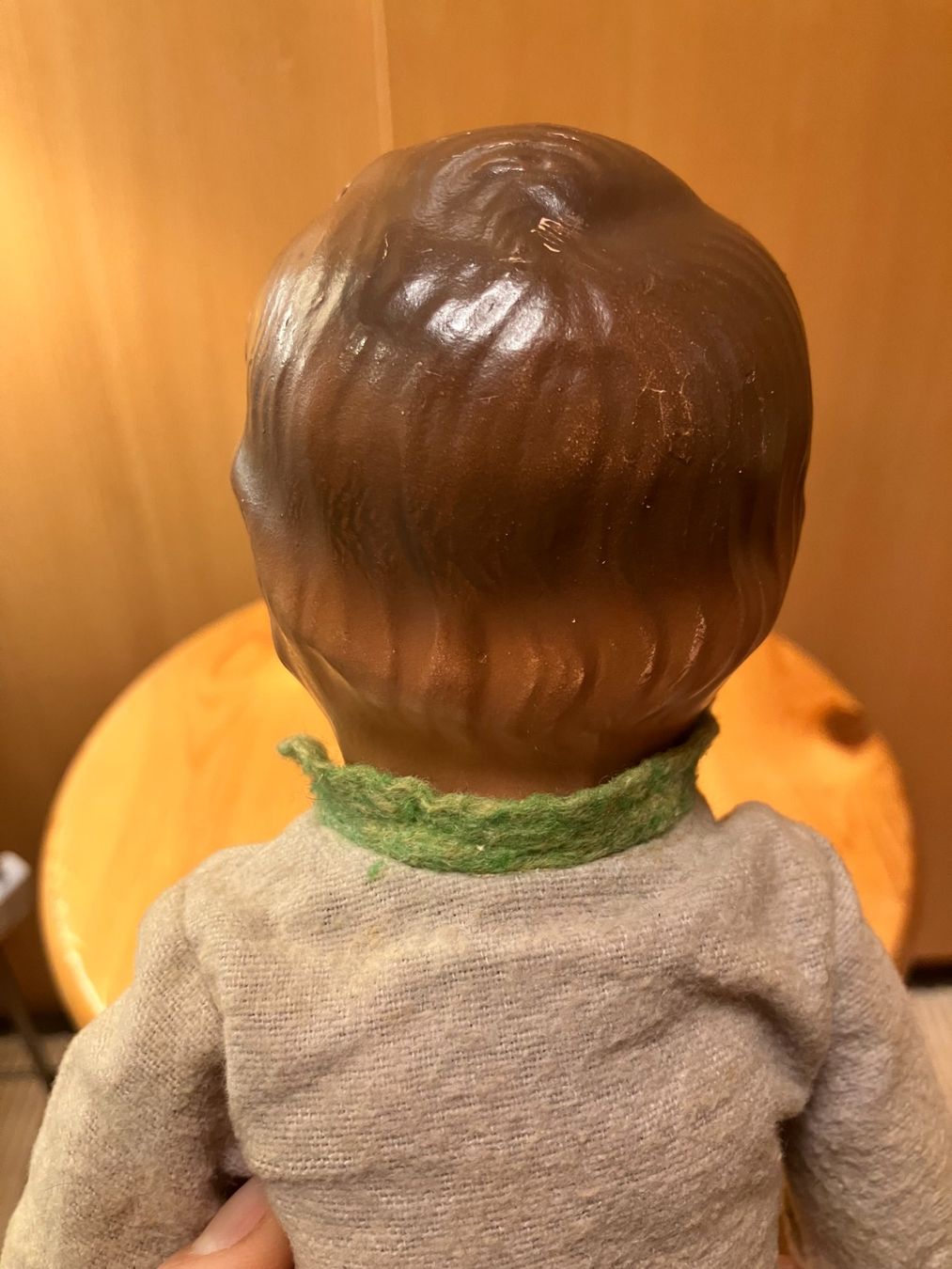 Bambole: Puppe: Junge, mit Stoffkörper, Sonnenberg, ca. 80 Jahre alt – Usato da Zürich venduto da ancillaschmidhauser 9